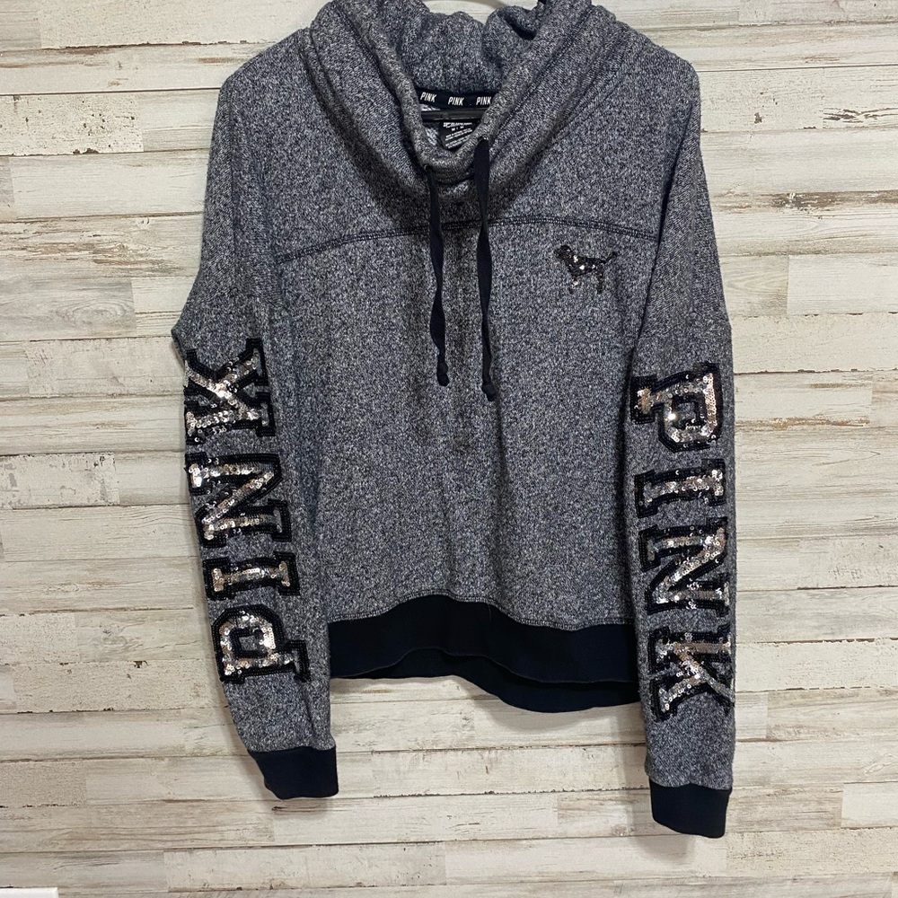 PINK Victoria's Secret Women's Gray Sweater